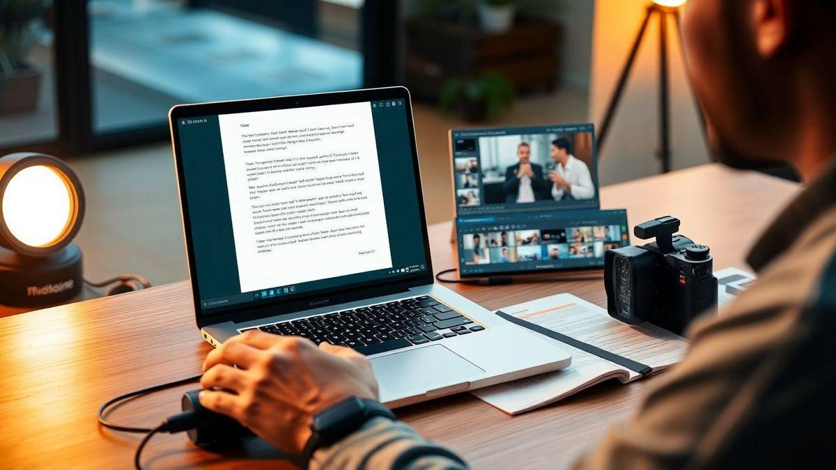 How you turn scripts into clips with a text to video generator